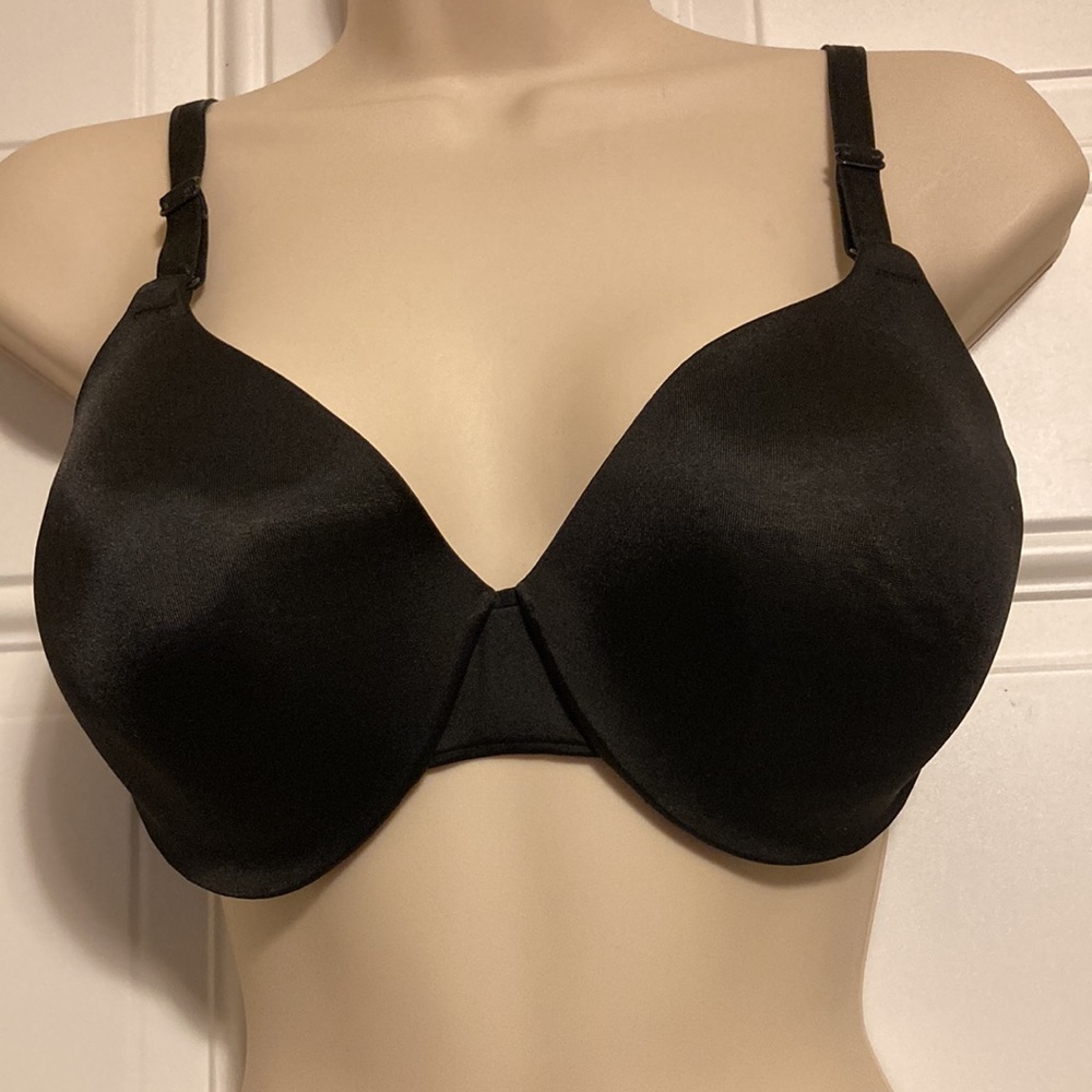 Warners Pushup Support Underwire Bra Black Womens… - image 2